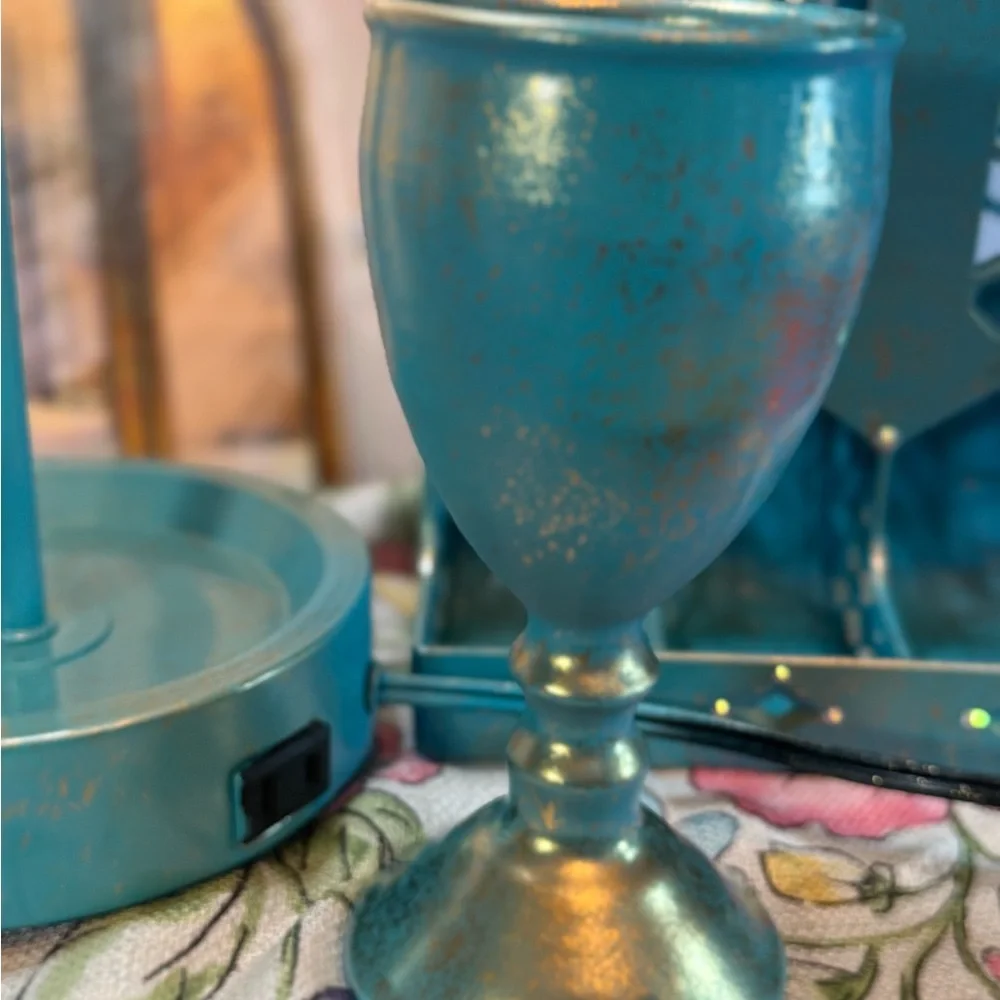 “Sea breeze with gold splash-mermaid Home Decor Set 10 items!